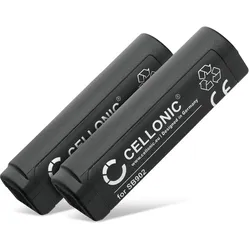 Cellonic Akku für Shure GLX-D Digital Wireless Systems, GLXD1, GLXD2, MXW2 (Akkus), Audio Zubehör, Schwarz