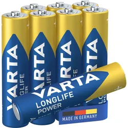 VARTA Longlife Power AAA Blister 8