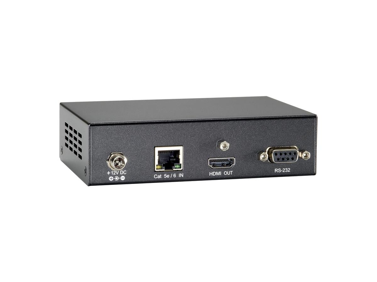 LevelOne HVE-9211R AV-ontvanger, 3840 x 2160 pixels, 3D-compatibel, zwart, HDCP, 100 meter