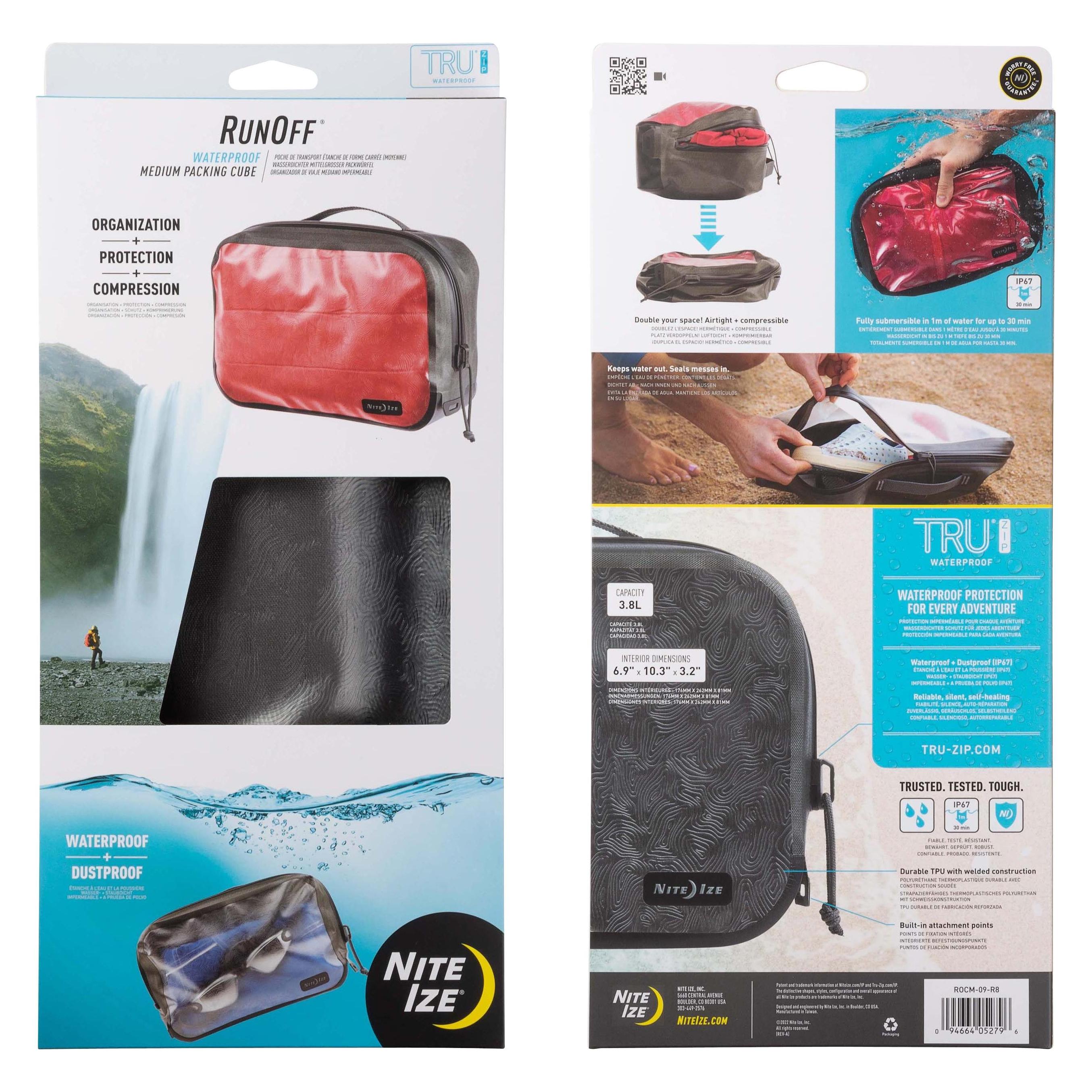 Nite Ize RunOff Waterproof Medium Packing Cube (ROCM-09-R8)