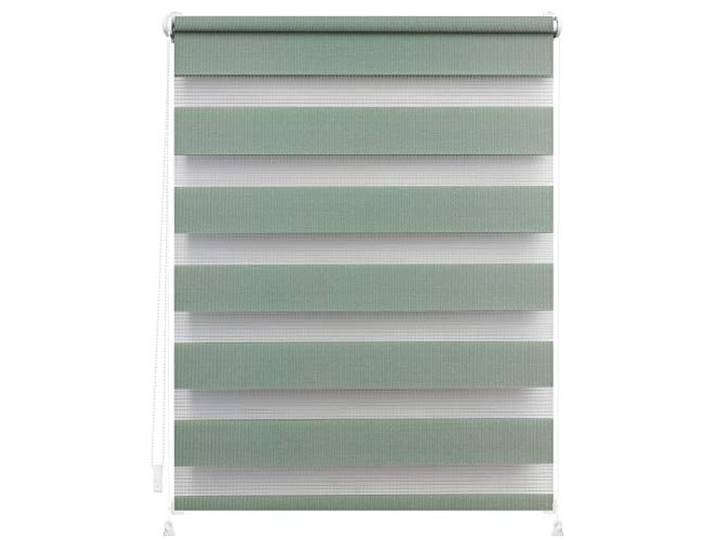 Lichtblick Doppelrollo Blickdicht ohne Bohren Salbei 70 cm x 150 cm (B x L) Duo Rollo, Rollos für Fenster ohne Bohren, Doppelrollo ohne Bohren mit Verspannung, Trendfarben, stufenlos verstellbar