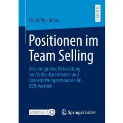 Positionen im Team Selling, Fachbücher von Steffen Böhm