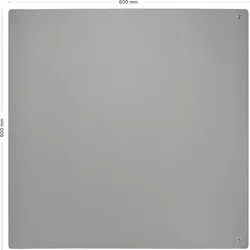 Top Swede, Zubehör Arbeitsschutz, ESD-Tischmatten Set S Pro Plus, grau, 600 x 600 mm, VPE 6 Stück, 2x 10mm Druckknopf (Statikschutz)
