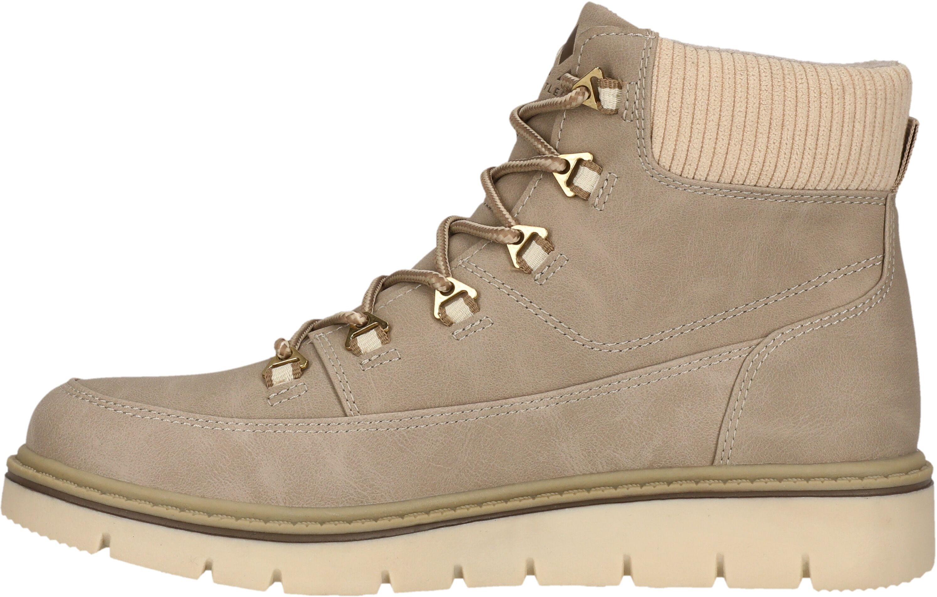 Winterboots WHISTLER "Naje W Boot", Damen, Gr. 40, gefüttert wärmend, beige (breen), Synthetik, Textil, Schuhe Winterboots, Winterstiefel, Schnürstiefel, Winterschuhe, Snowboots, gefüttert breen 40, gefüttert wärmend