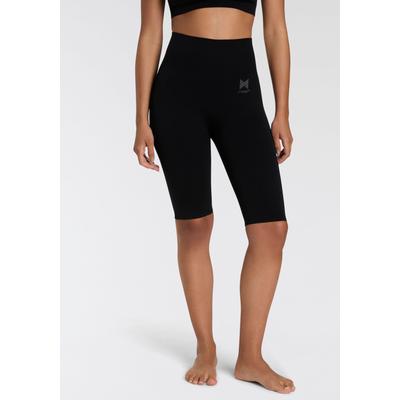 Sporthose XTREME SOCKSWEAR, Damen, Gr. S, N-Gr, schwarz, Mikrofaser, Obermaterial: 92% Polyamid, 8% Elasthan, unifarben, eng kniefrei, Hosen Sporthose, Radlershorts mit nahtlosem Design