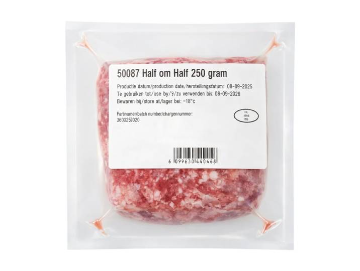 Half-On-Half Gehakt - 250 g