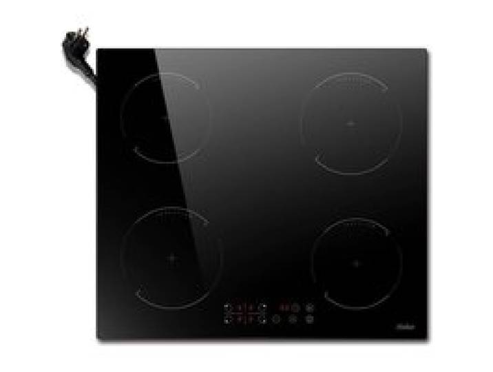 Table De Cuisson Induction 4 Feux Avec Prise 52×59Cm 3500W Plaque De Cuisson À Induction 4 Feux Table Induction