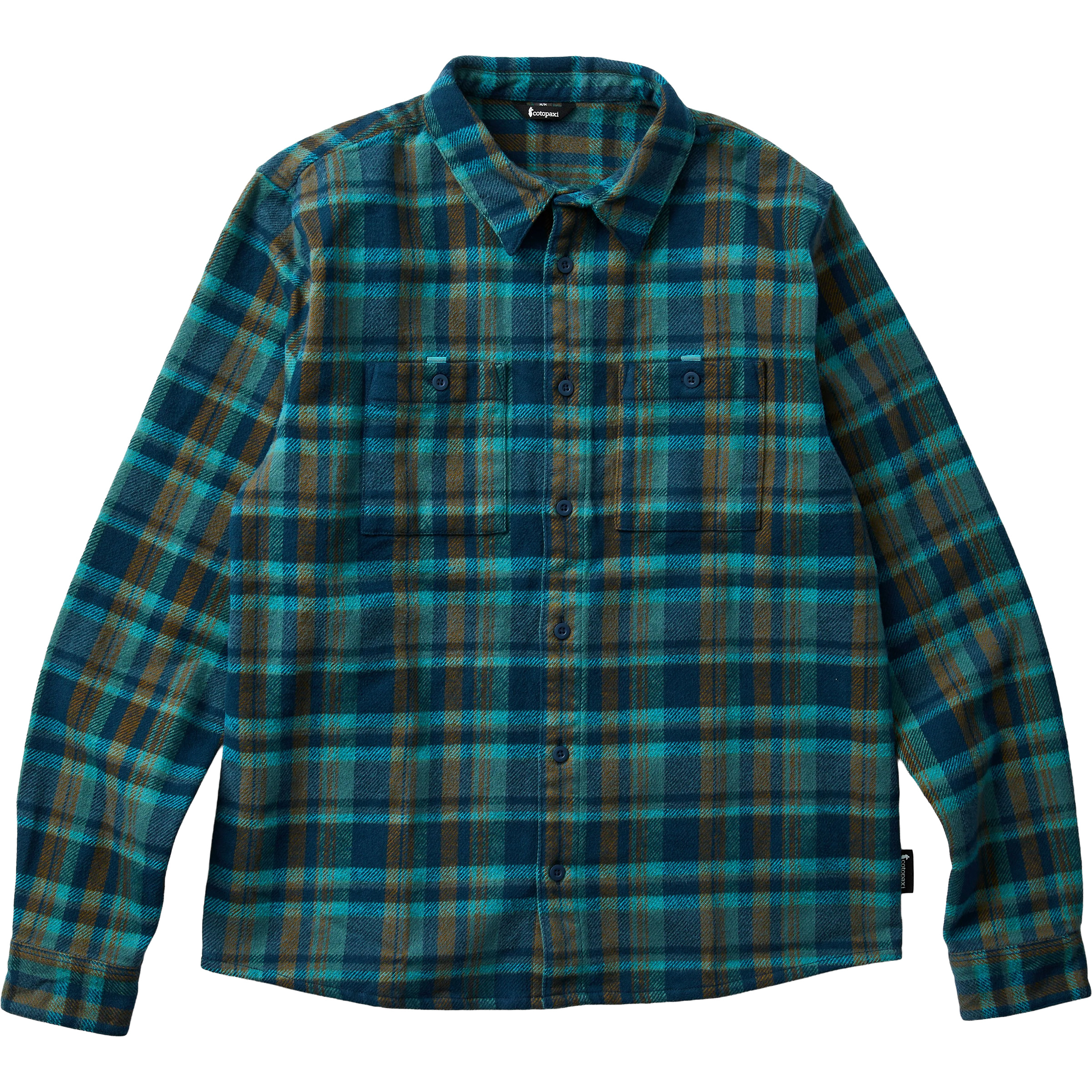 Cotopaxi Mero Organic Flannel Herren Hemden blau Größe L Lifestyle