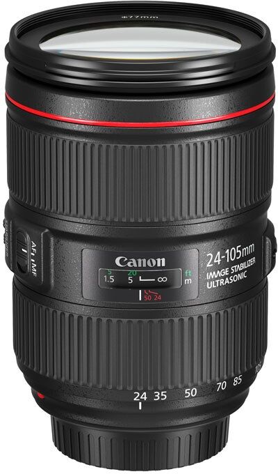 OBJETIVA CANON EF 24-105 4L IS II U