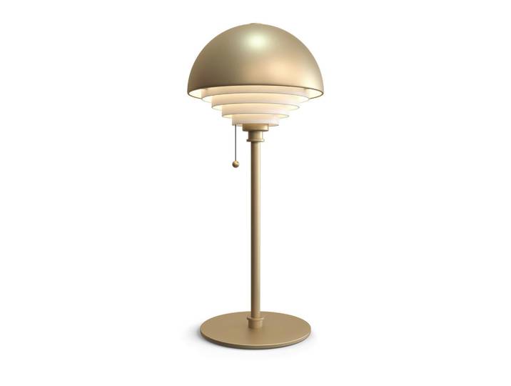 Belid Tischleuchte Motown, Messingfarben, Metall, 52 cm, CE, Lampen & Leuchten, Innenbeleuchtung, Tischlampen, Tischlampen