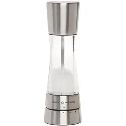 Cole & Mason Derwent, Pfeffermühle + Salzmühle, Silber
