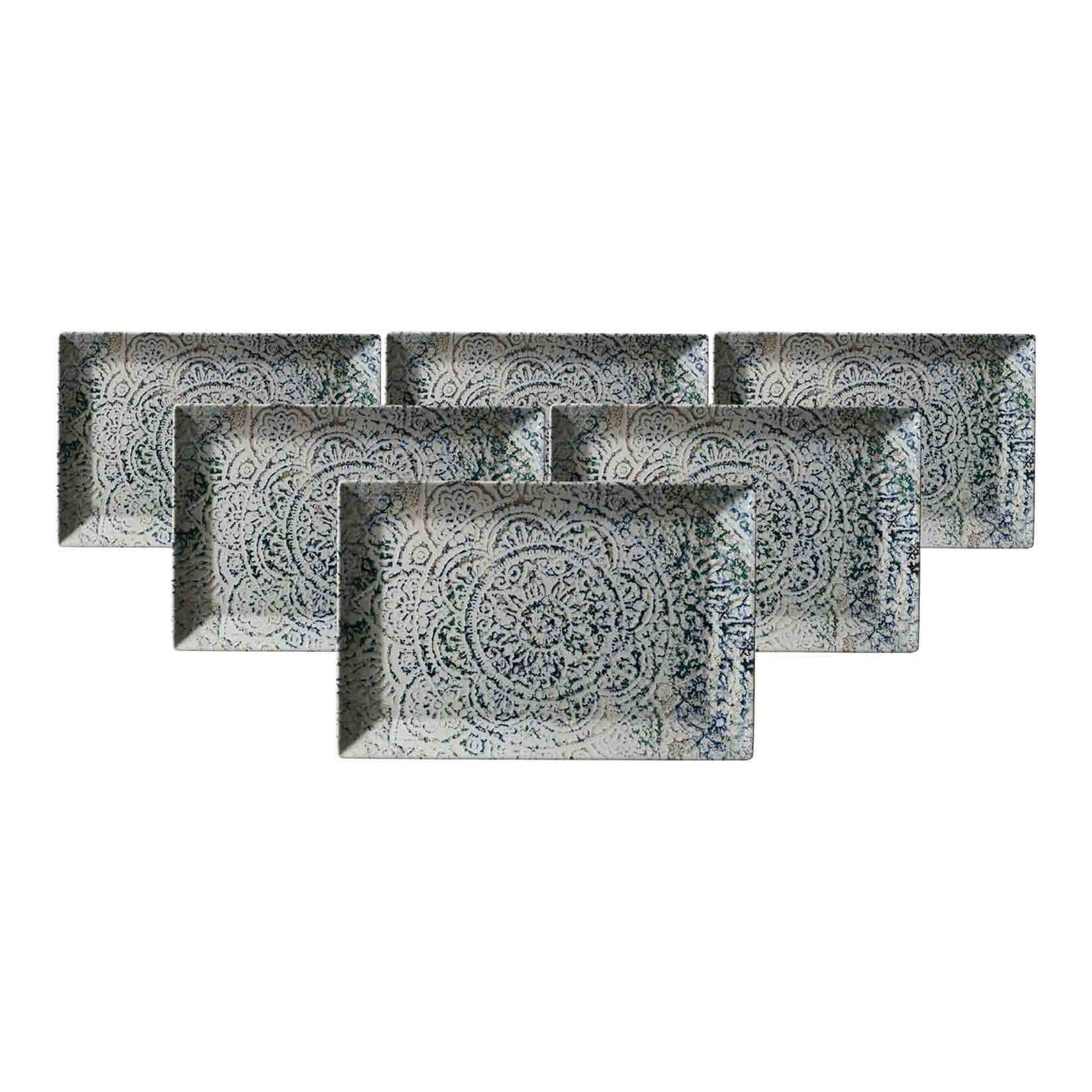 Ritzenhoff & Breker Servierplatten Luigi 30 x 20 cm 6er Set