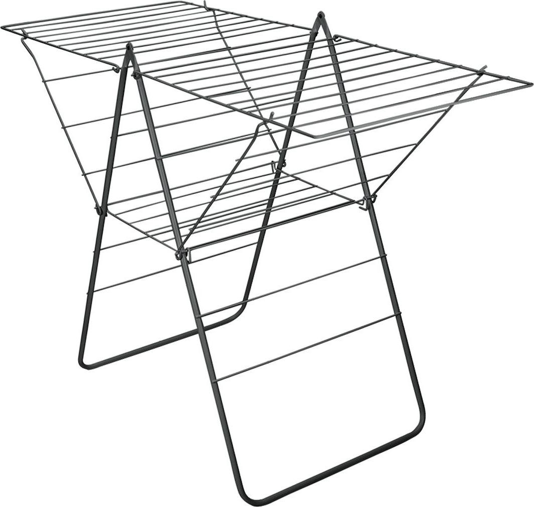 Metaltex Rotterdam wasrek 25 meter - zwart - voor binnen en buiten