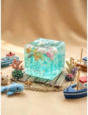 Uplifted Trends Cartoon Cube Squishy Toy Slow Rising Sensory Stress Ball Cartoon Cube Squishy Toy Slow Rising Sensory Stress Ball