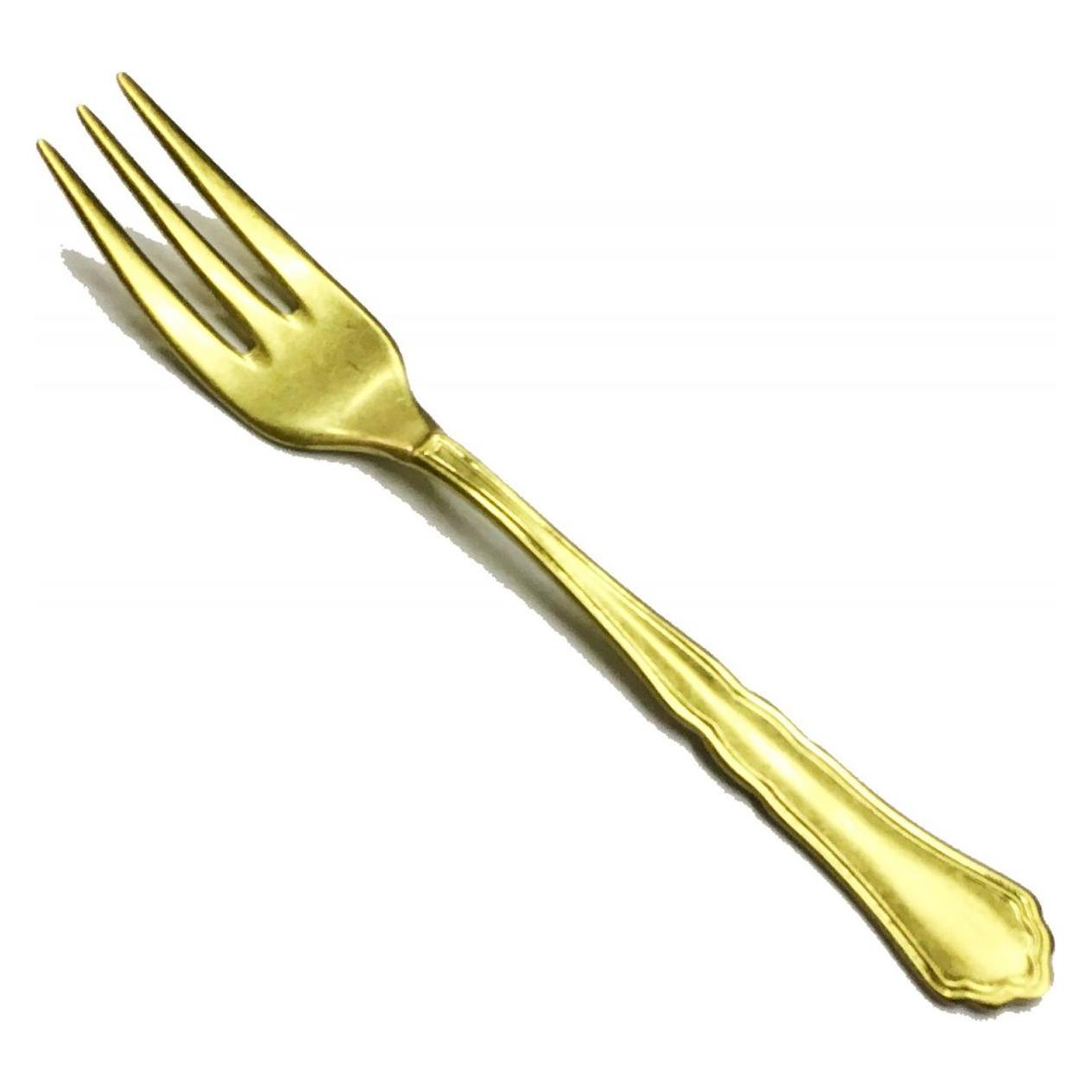 Pintinox Settecento Treasure gold Kuchengabel (08A00017)