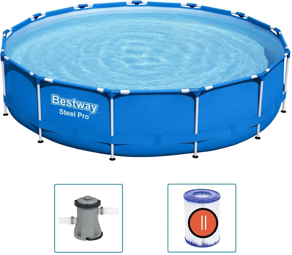 Bestway Piscine à cadre Steel Pro 396x84 cm
