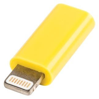 Valueline adaptér Lightning na USB Micro-B žlutý / Adaptér (Lightning) (VLMP39901Y)
