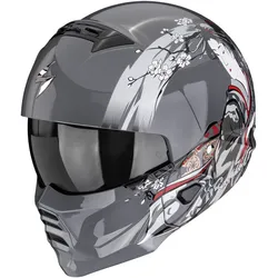 Scorpion EXO-COMBAT II Demure Jethelm - silber - M (57/58)