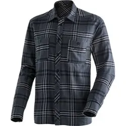 MAIER SPORTS Herren Hemd Predeal M, Größe 50 in Grau Grau