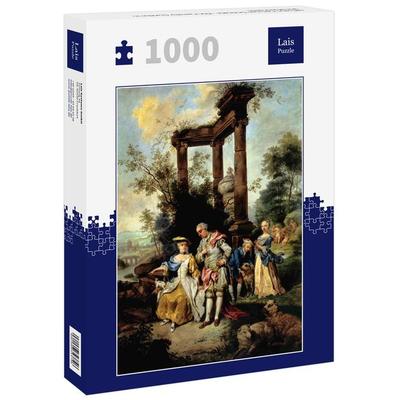 Lais Puzzle Johann Conrad Seekatz - Die Familie Goethe in Schäfertracht 1000 Teile