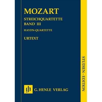 Wolfgang Amadeus Mozart - Streichquartette, Band III (Haydn-Quartette) -