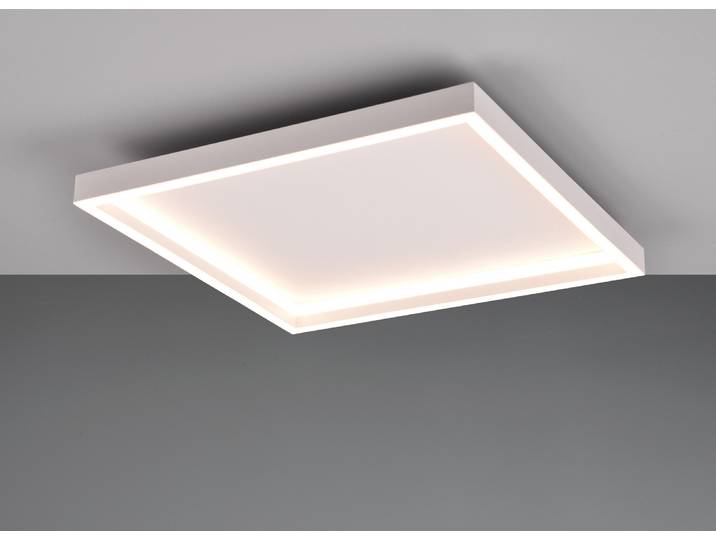 LED-Deckenleuchte - Weiß matt - 35 x 35 cm - Metall