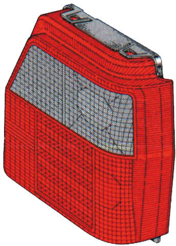 PRASCO FT1294054 Rear light