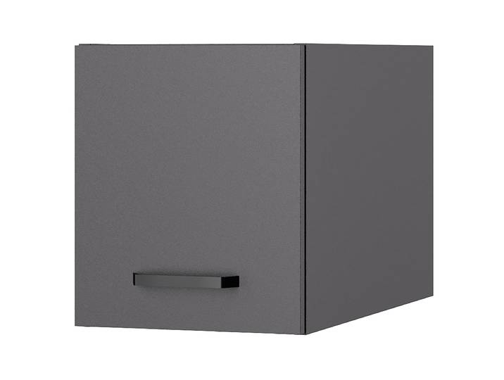 Meuble haut pour armoire haute 30cm Gris/Anthracite