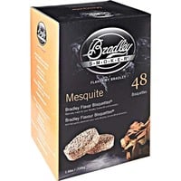 Mesquite Bisquetten, 48 Stück, Räucherholz für Bradley Smoker