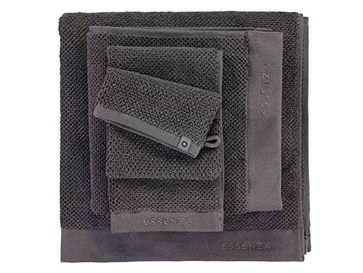 ESSENZA Handtücher Bio Connect Organic Uni Grey Gästetuch 30x50 cm