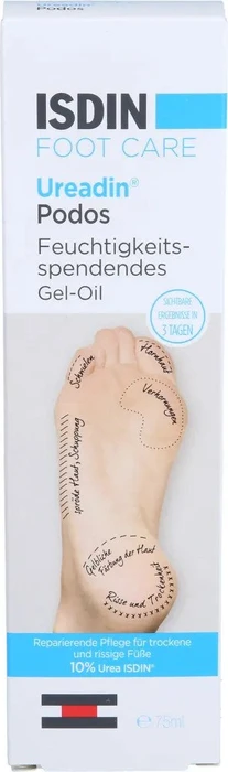 Isdin Ureadin Podos Gel-Oil 75 ml Gel