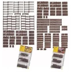NOCH 13095 H0 - Ländliche Zäune Großpackung