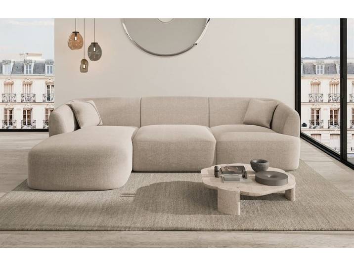 Ecksofa Tabarca L-Form aus Stoff