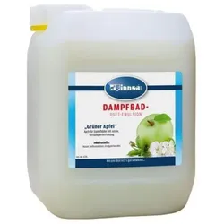 Dampfbad-Duft Emulsion (Milch) 5 Liter,Duft: Grüner Apfel