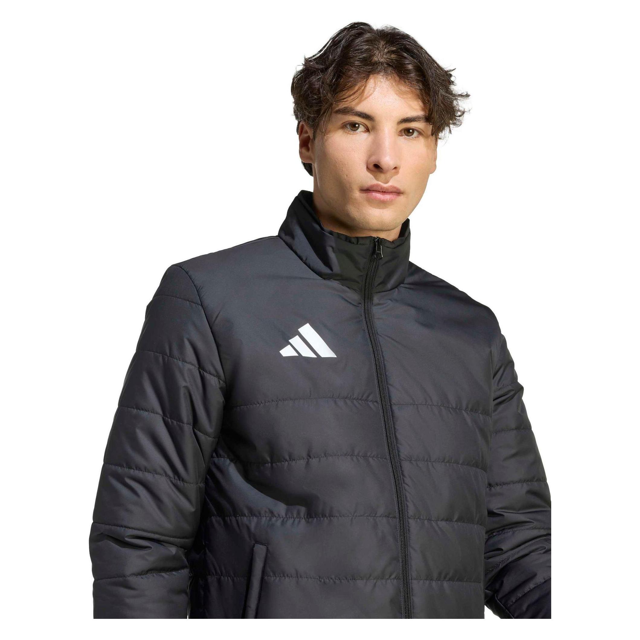 Adidas Herrenjacke Entrada hellschwarz (L) (ADIJZ9141_000)