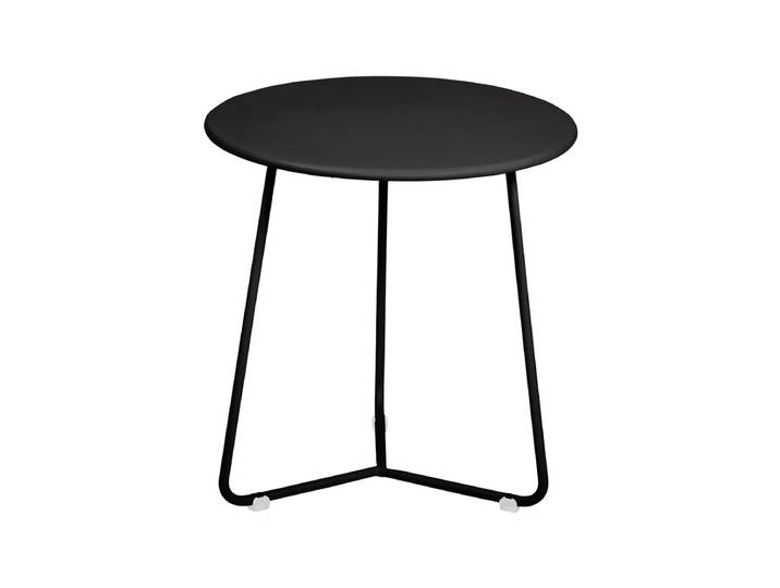 Fermob - Cocotte Beistelltisch / Hocker, Ø 34 cm x H 36 cm, lakritze