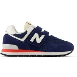 NEW BALANCE Kinder Freizeitschuhe 574 Hook & Loop, Größe 35 in Blau 574574