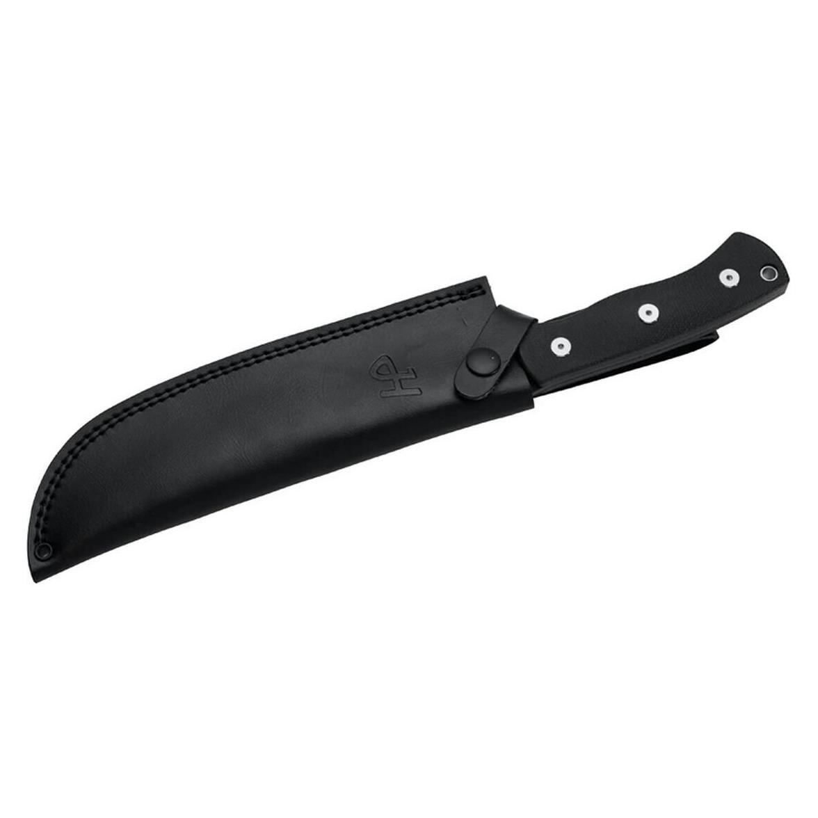 Herbertz Bushcraft- und Survivalmesser D2 schwarz micarta (19.70 cm) (10001073)