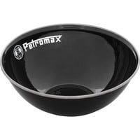 Emaille Schalen px-bowl-1-s 1 Liter, 2 Stück, Schüssel schwarz, Ø 19cm