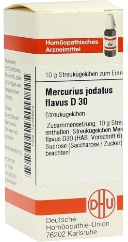 DHU Mercurius Jodat. Flavus D30 Globuli