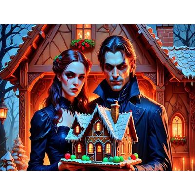 CALVENDO Puzzle Hänsel und Gretel | 1000 Teile Lege-Größe 64x48cm Foto-Puzzle für glückliche Stunden