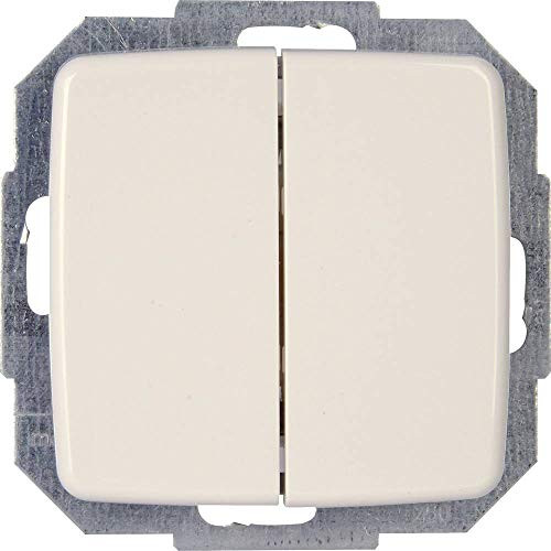 Kopp Rivo serieschakelaar, wit (RAL 9010)