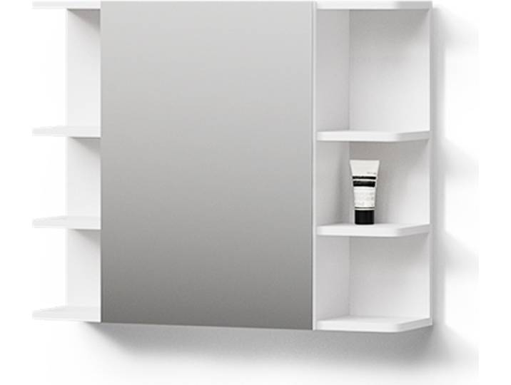 Badspiegelschrank Livinity Fucino Weiß 79.6 x 64 cm, Model 52476