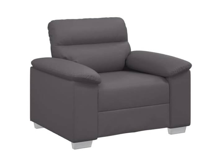vidaXL Sessel Grau 100x81x84 cm Kunstleder