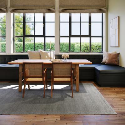 Nate Berkus x Rugs USA Nate Berkus Hollis Solid Wool Cozy Area Rug