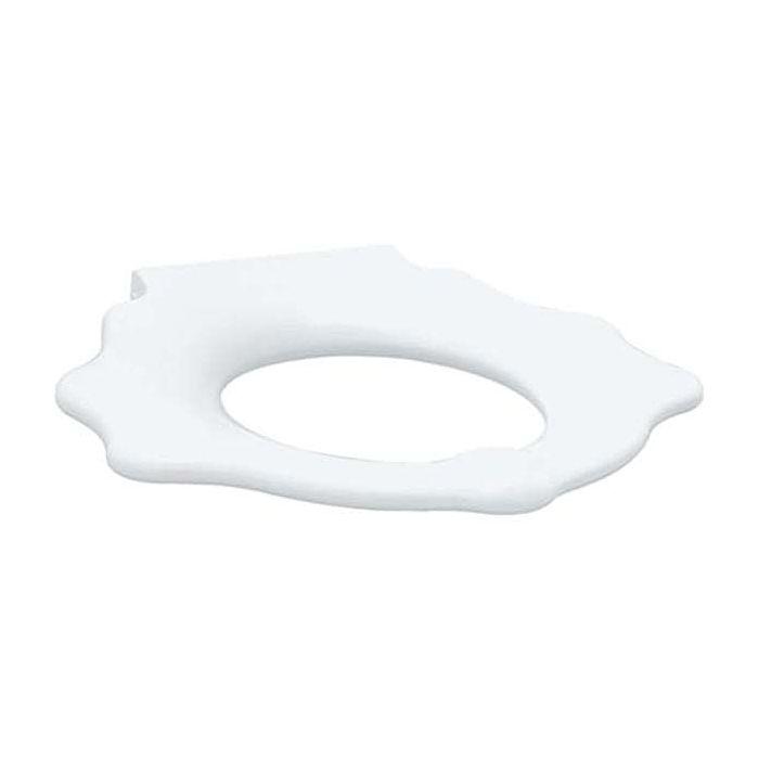Geberit Bambini WC-Sitzring 573370000 mit Stützfunktion, Schildkrötendesign, weiß