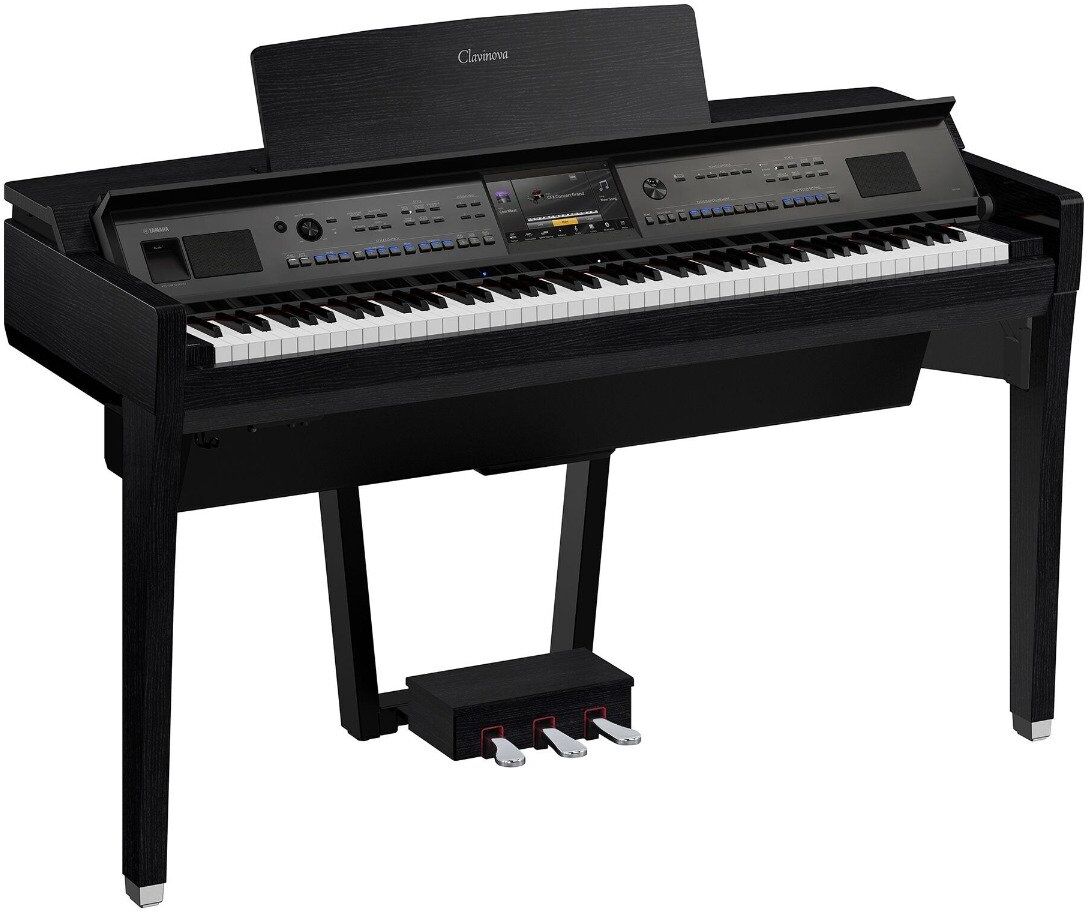Yamaha CVP-909 Clavinova Schwarz E-Piano
