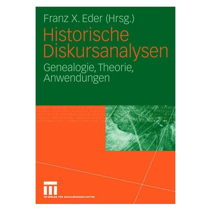 VS Historische Diskursanalysen (Deutsch, Softcover, Franz, X Eder) (63532091)