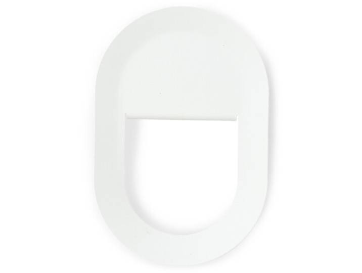 Spinder Design Haken Manta weiss Stahl H 15.3 cm 1 - Haken