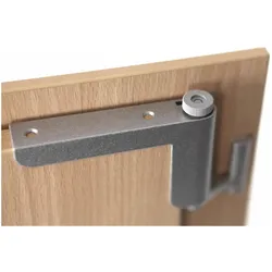 Eneroid, Türöffner + Türschliesser, Mini-Türschliesser, Clip Close, silber (Indoor)